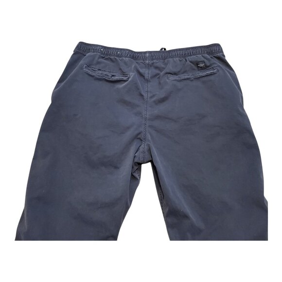 AMERICAN EAGLE 1977 SZ L Men's Flex Casual Cotton blend Jogger Pants in Black - Picture 6 of 11